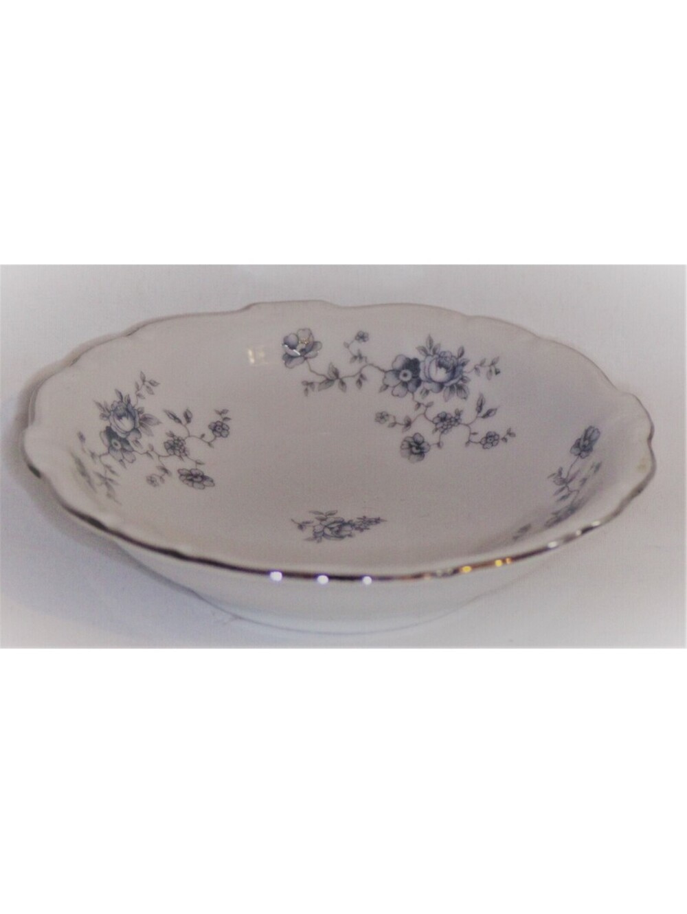 HAVILAND Johann Blue Garland Fruit Dessert Berry Bowl*VTG*Germany*Green Mark